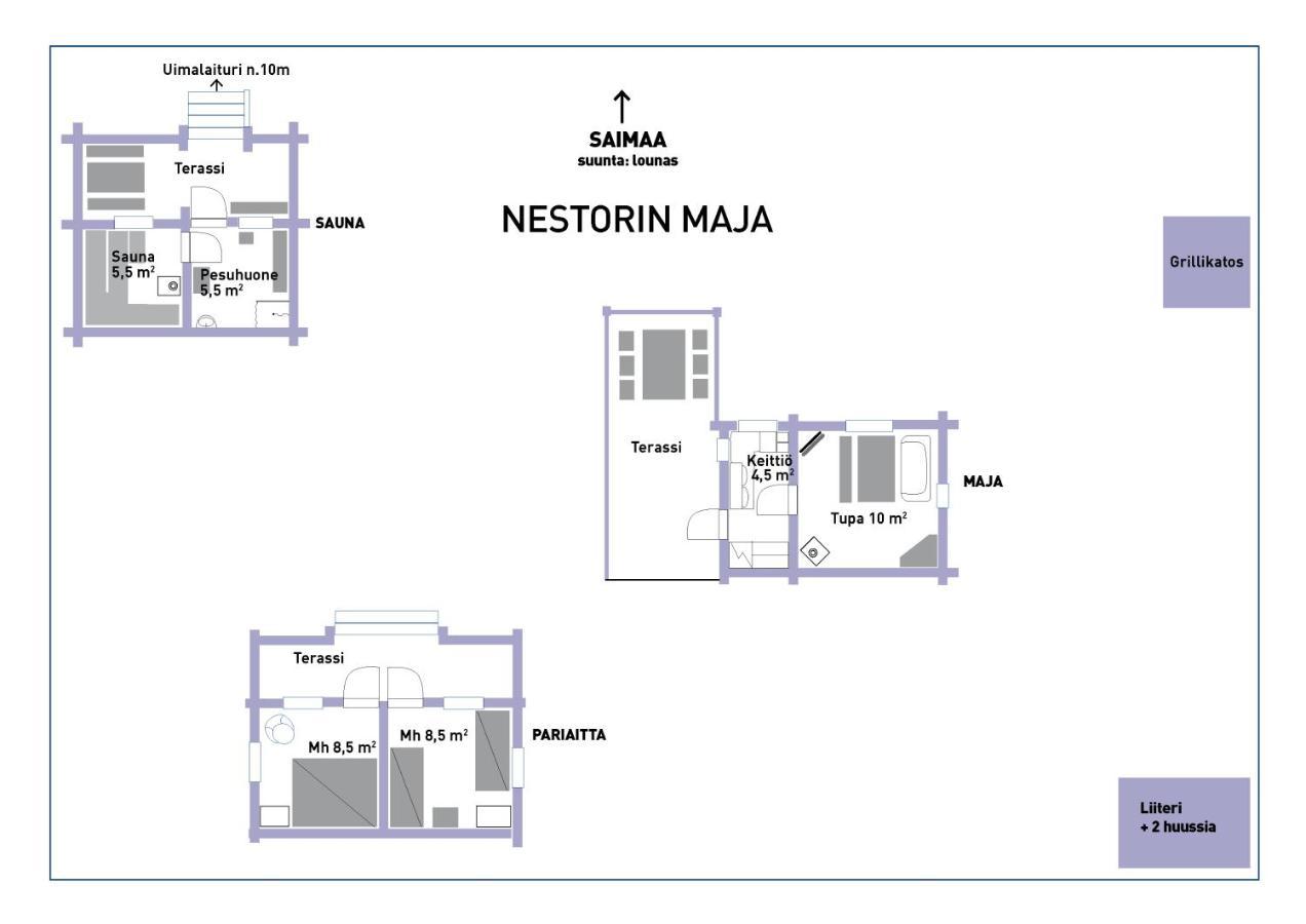 Nestorin Maja Villa Puumala Dış mekan fotoğraf